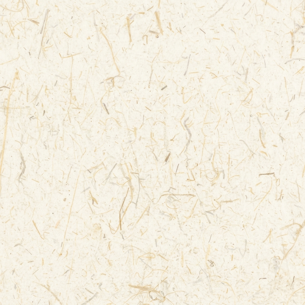Traditional Korean White Hanji Mulberry Paper Texture