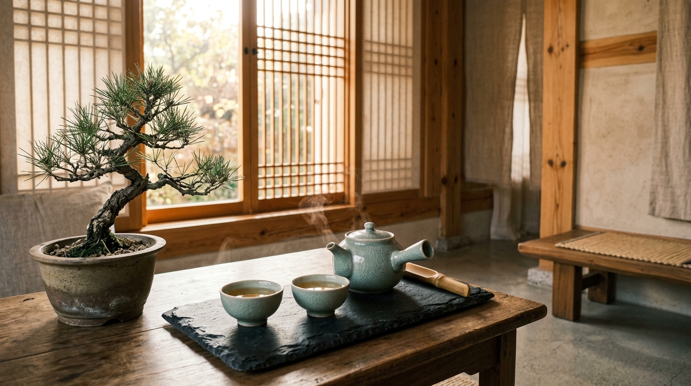 Modern Korean Hanbang Tea Wellness