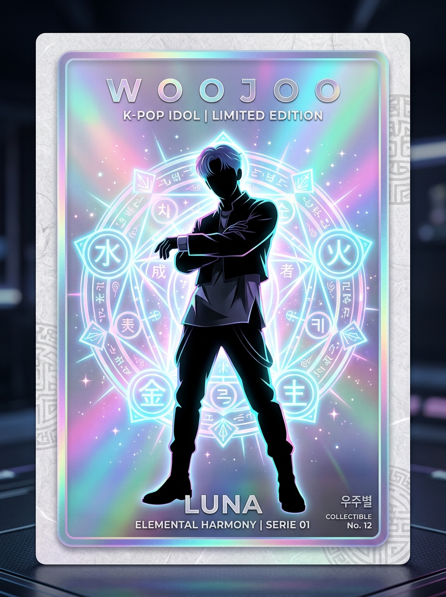 Holographic K-Pop Photocard